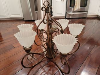 Wrought Iron Chandelier