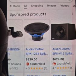 Two  12inch speakers both work like new