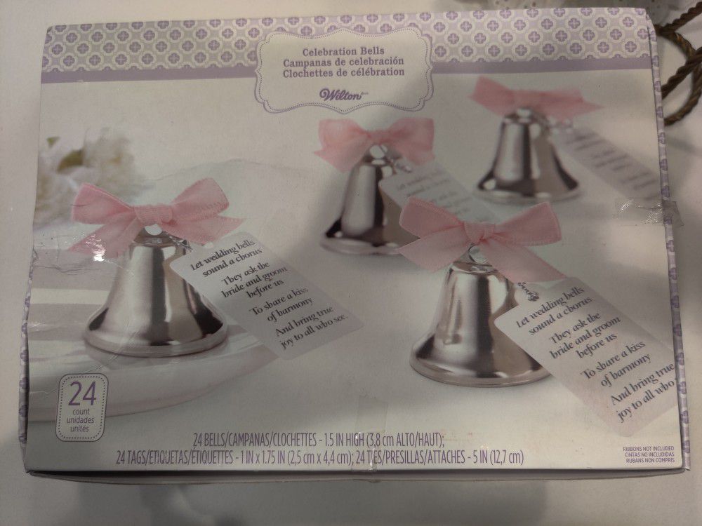 Bells For Wedding Reception Tables 