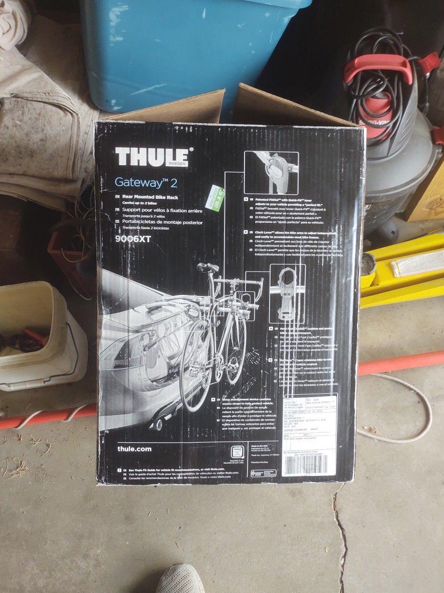 New Thule Gateway 2 Bike Bicycle Rack