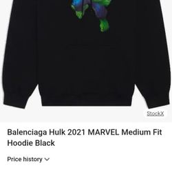 Balenciaga Hoodie New Xl
