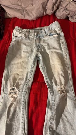 Girls Blue Denim Jeans 