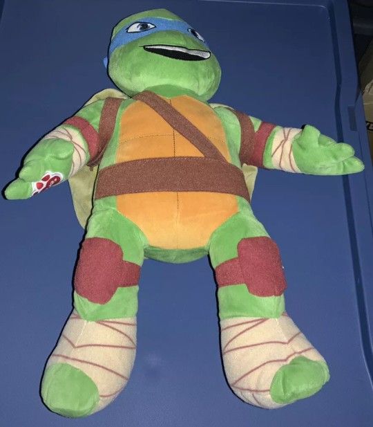 18” LEONARDO Build A Bear Workshop TMNT Teenage Mutant Ninja Turtles BAB 2014