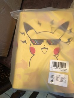 Pikachu Pokmon Card Binder- 50 Pages for Sale in San Antonio, TX - OfferUp