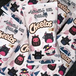 Halloween Custom Chip Bags