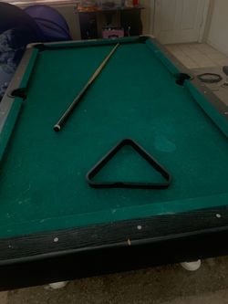 Nice pool table