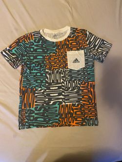Adidas Boys M(10-12) Multicolor Shirt