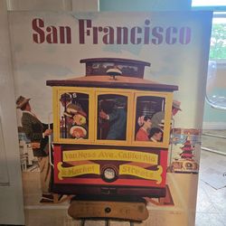 Vintage San Francisco Canvas Picture