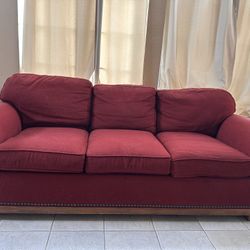 Red Couch Used