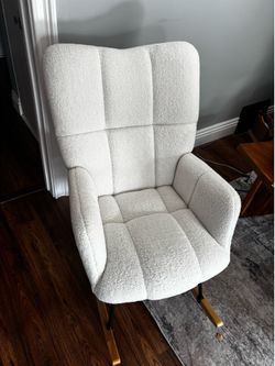 White Rocking Chair