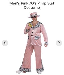 Pink Pimp Daddy Halloween Costume