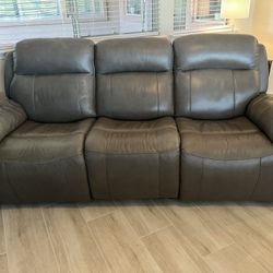 Reclining Leather Couch/Loveseat/Single Recliner REDUCED To 700! 