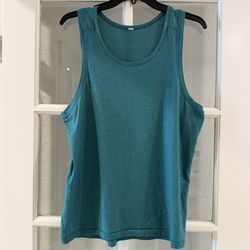 Lululemon Men’s Teal Cotton Tank Top Size Small