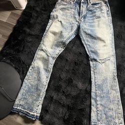 Mnml flared jeans