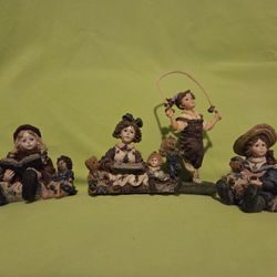 Limited Edition Dollstone Collection Figurines - Set of 4