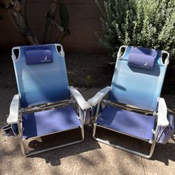 2 Nautica Sun Chairs