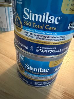Similac $12 for both