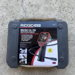  RIDGID CA-150 Micro Visual Inspection & Diagnostic Handheld Camera w/ 3.5 in. Color Display and Waterproof Camera Cable Options