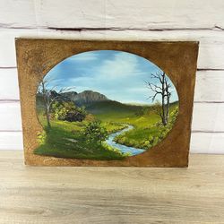 Rustic Cabin Painting Wall Art