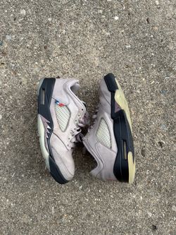 JORDAN 5 LOW PSG SZ 8 NO BOX