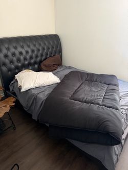 Leather Bed Frame