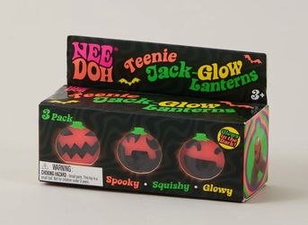 Needohween Jack Glow Lantern Squish Toy 3-Pack