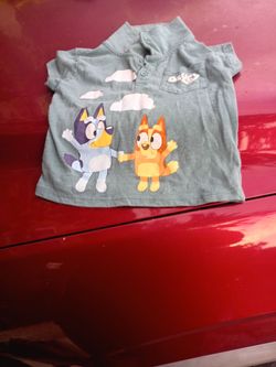 Bluey Kids Graphic Polo Shirt