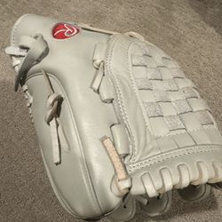 Rawlings 12.5" GG Elite Series Fastpitch Glove • WHITE • RT HAND THROWER