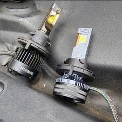 Automotive Led Headlight Fog Light Conversion Halogen To Led Conversion Bulbs, All Sizes And Style In Stock! Bright 6000k White In Color Luces 