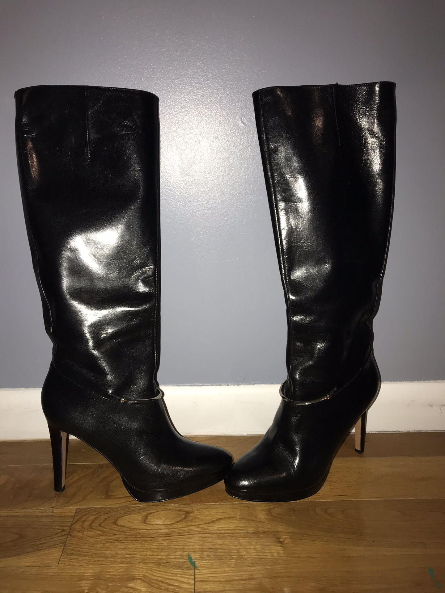 9 West Thigh High Boots for Thick Thighs Size 10
