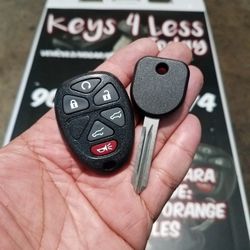 $100 in Upland Right Now | 2007-14 Chevy GMC Cadillac Remote & Key Complete Set Copy (Escalade, Suburban, Yukon, Tahoe & more)