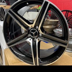 Mercedes 18” New Amg Styie Rims Set 