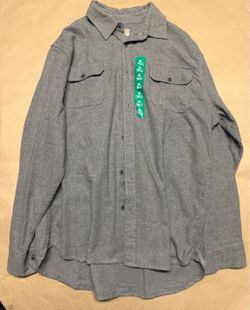 Jachs Gray Men’s XL Tall Long Sleeve Button Shirt Rare NEW!