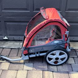 Instep Sync Kids Bike Trailer, With Canopy and Quick-Release Wheels  
