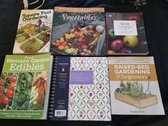 Gardening book bundle and brand new Gardening journal