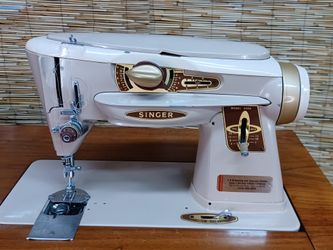 Midcentury Domestic Sewing Machine Desk