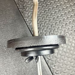 Standard Curl Bar W/Weight Plates: 25s, 10s and 5s pounders. 85# Brute W.