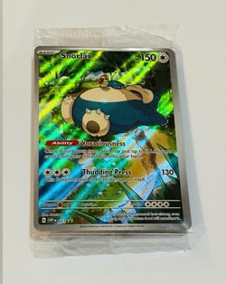 Pokémon Snorlax 051 Scarlet & Violet Promo Sealed