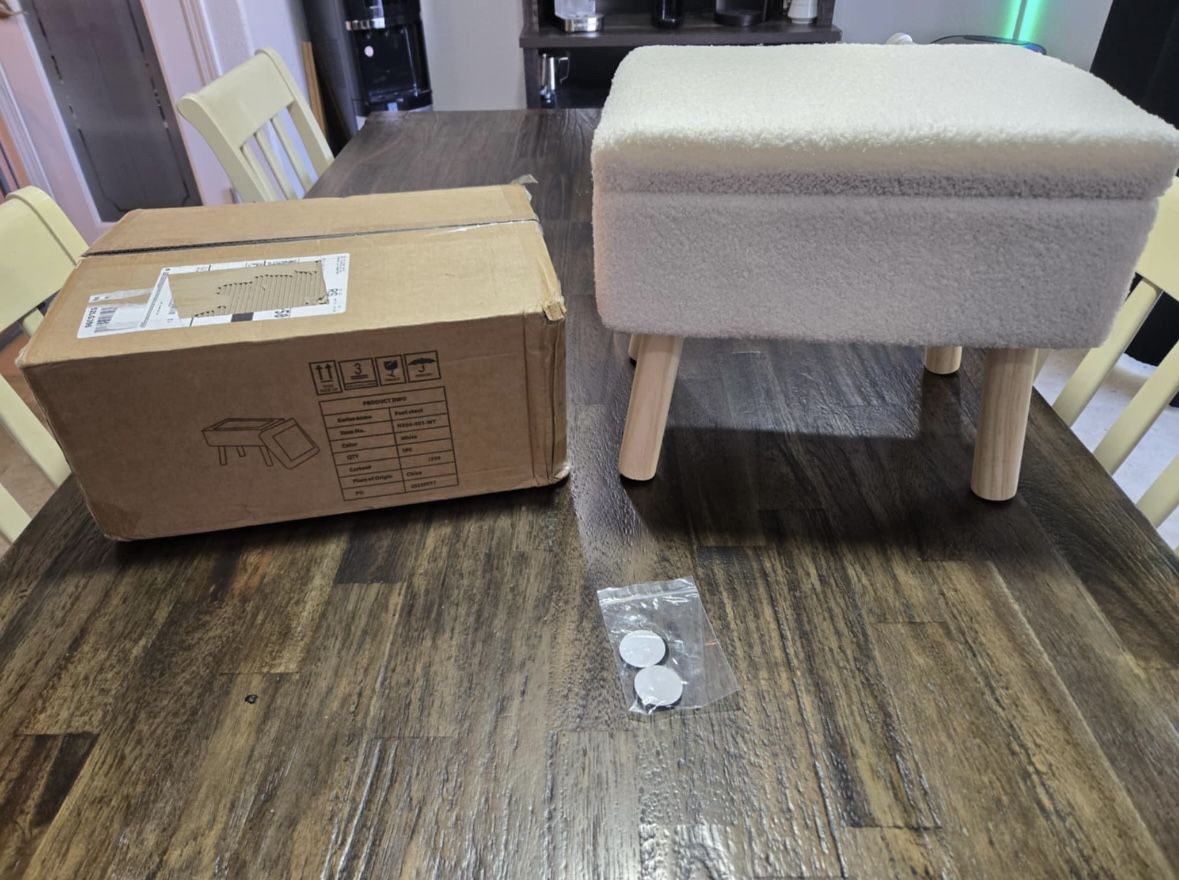 Brand New Ottoman With Storage