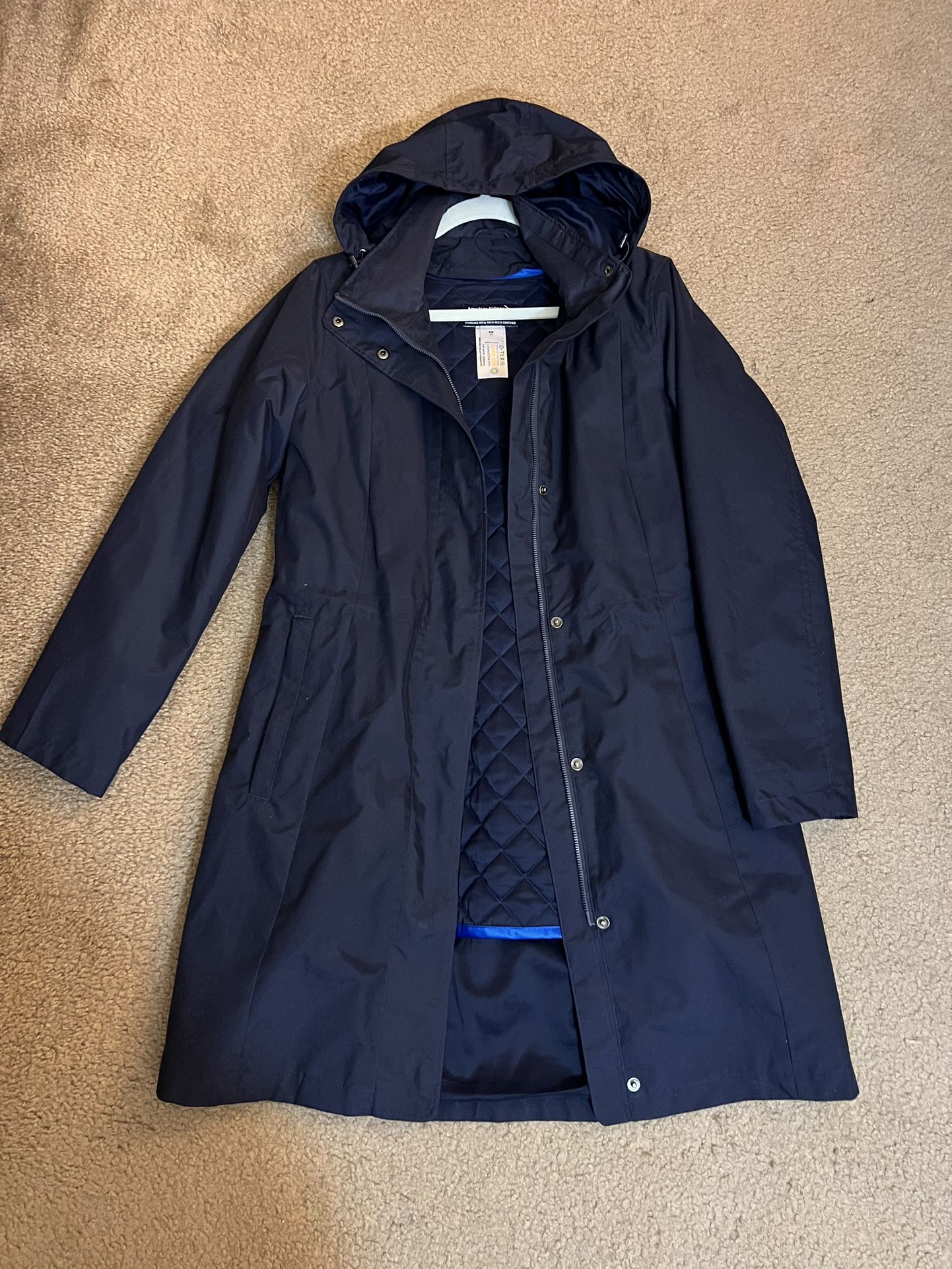 American Airlines Lands End women’s Parka coat Women Size XS