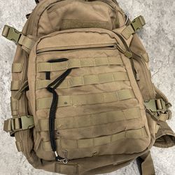 Tactical Military Backpack Traveler Army Bag Good Condition