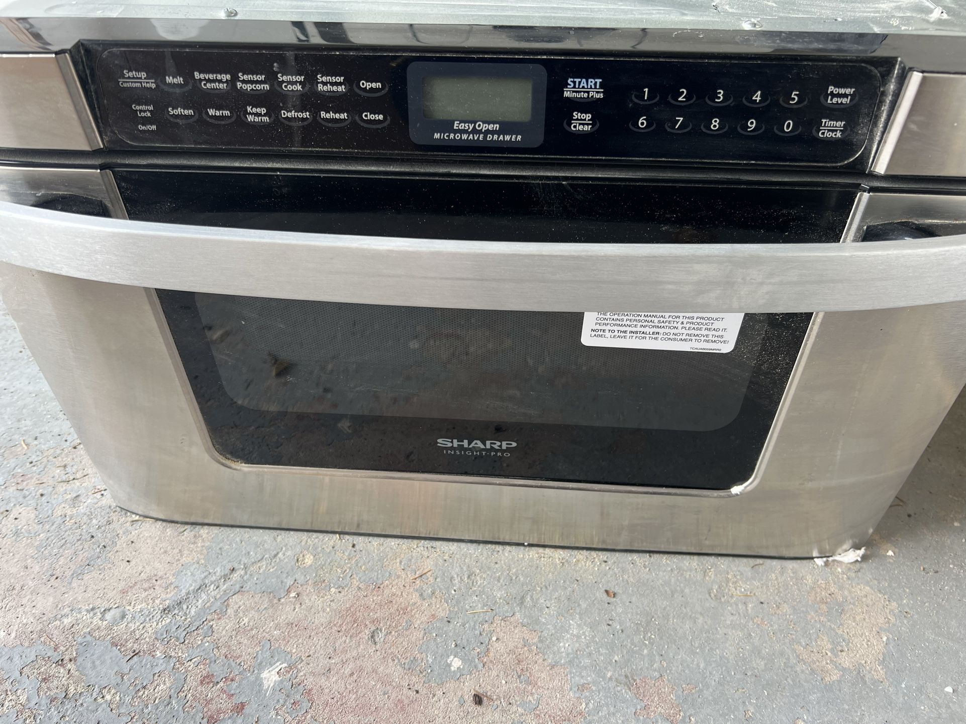 Sharp Insight -pro Microwave