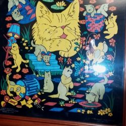 Art Cat World 1998 23×19