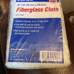West Marine Fiberglass Cloth