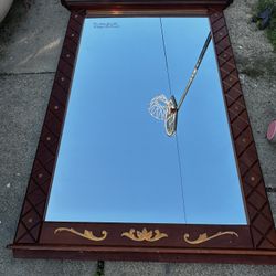 Vintage Mirror 82.5 Tall 52 Wide