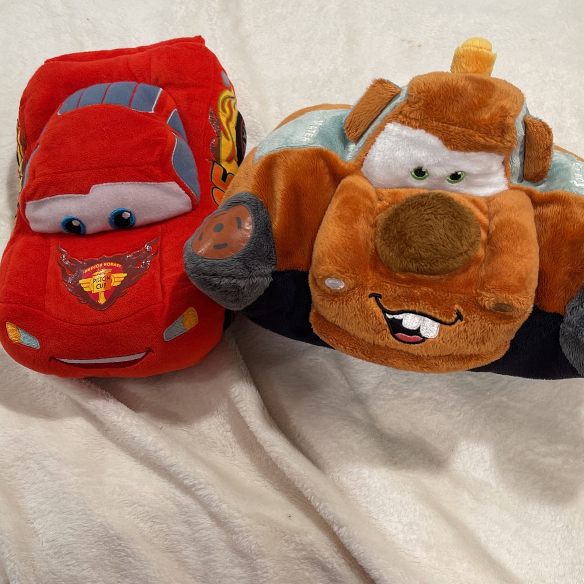 Cars Plushie Lot