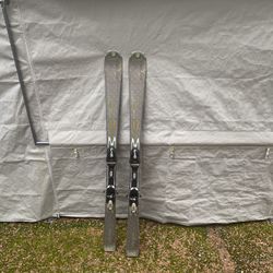 Skis with Bindings - Size 156cm