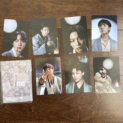 BTS photocards