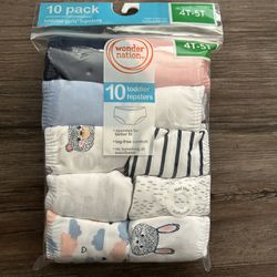 10 Pack Of Toddler Girls Underwear - 4t-5t for Sale in Anaheim, CA