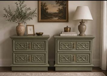 Vintage Pair of nightstands
